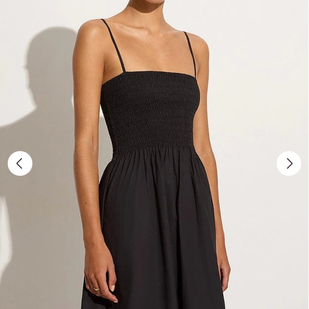 Faithfull the Brand Tergu Maxi Dress Black cotton